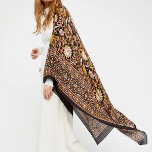 Free People Magic Dance Border Print Duster